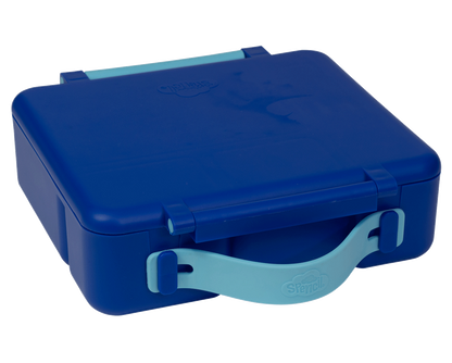 Spencil All-In Lunch Box Azure Sky large 2L leak-proof bento lunch box for kids with adjustable compartments