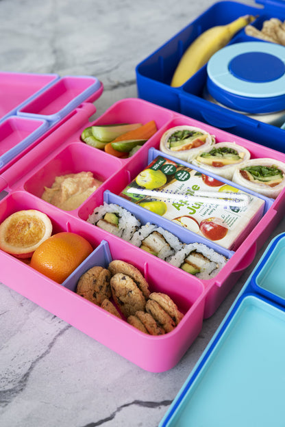 Spencil All-In Lunch Box Fuchsia  | 2L Leak-Proof Bento Lunch Box for Kids