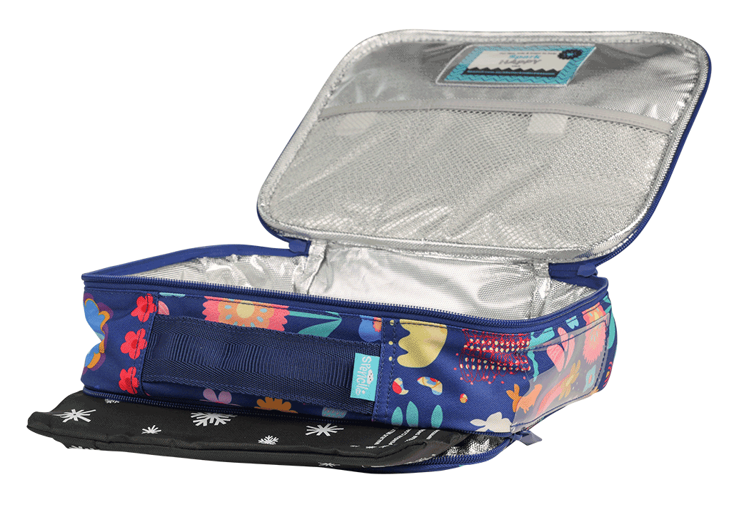 Spencil Big Cooler Lunch Bag + Chill Pack – Flower Fun