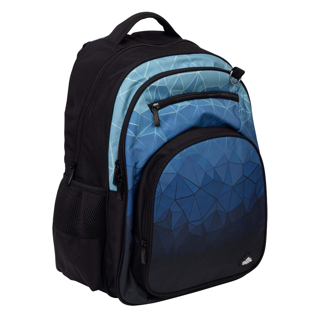 Spencil Big Kids Backpack – Fractal | Cool & Durable School Bag