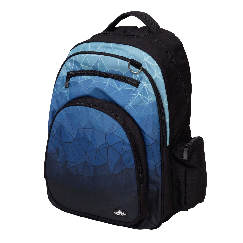Spencil Big Kids Backpack – Fractal | Cool & Durable School Bag
