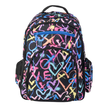 Spencil Big Kids Backpack – Hearts and Crosses