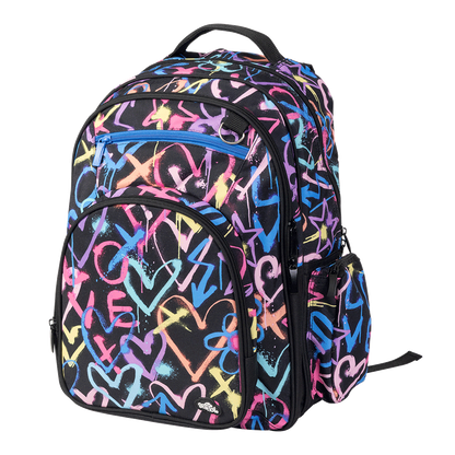 Spencil Big Kids Backpack – Hearts and Crosses
