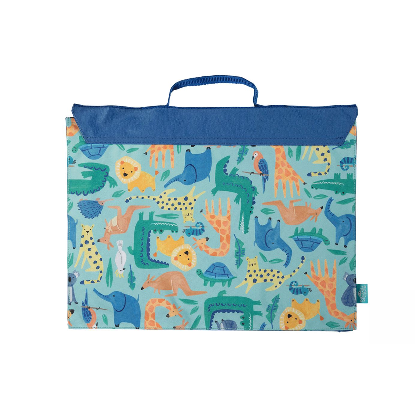 Spencil Homework Bag Book Bag 25 x 37cm Large Safari Puzzle – School ...