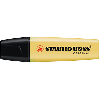 Stabilo Boss Highlighter Original Chisel Tip Pastel Milky Yellow