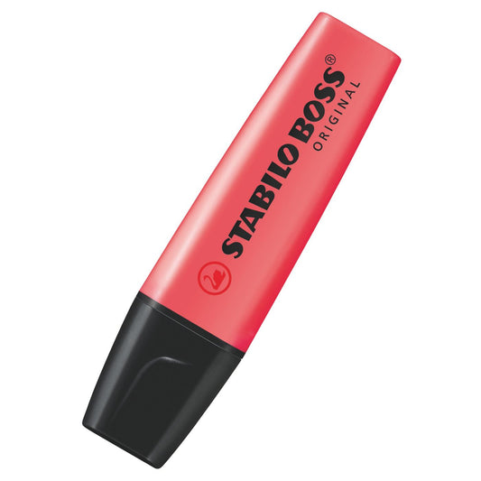 Stabilo Boss Highlighter Original Chisel Tip Red