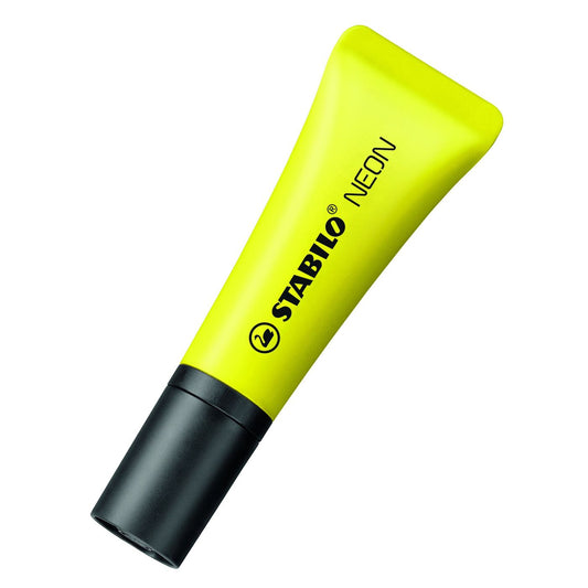 Stabilo Neon Highlighter Chisel Tip Yellow
