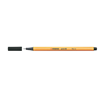 Stabilo Point Fineliner 88 0.4mm Black