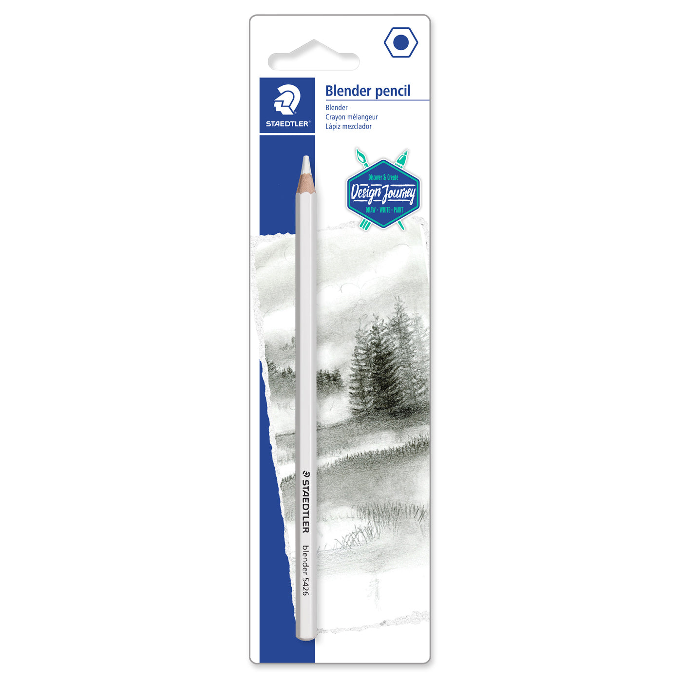 Staedtler Blender Pencil Wax Based 5426 Card of 1