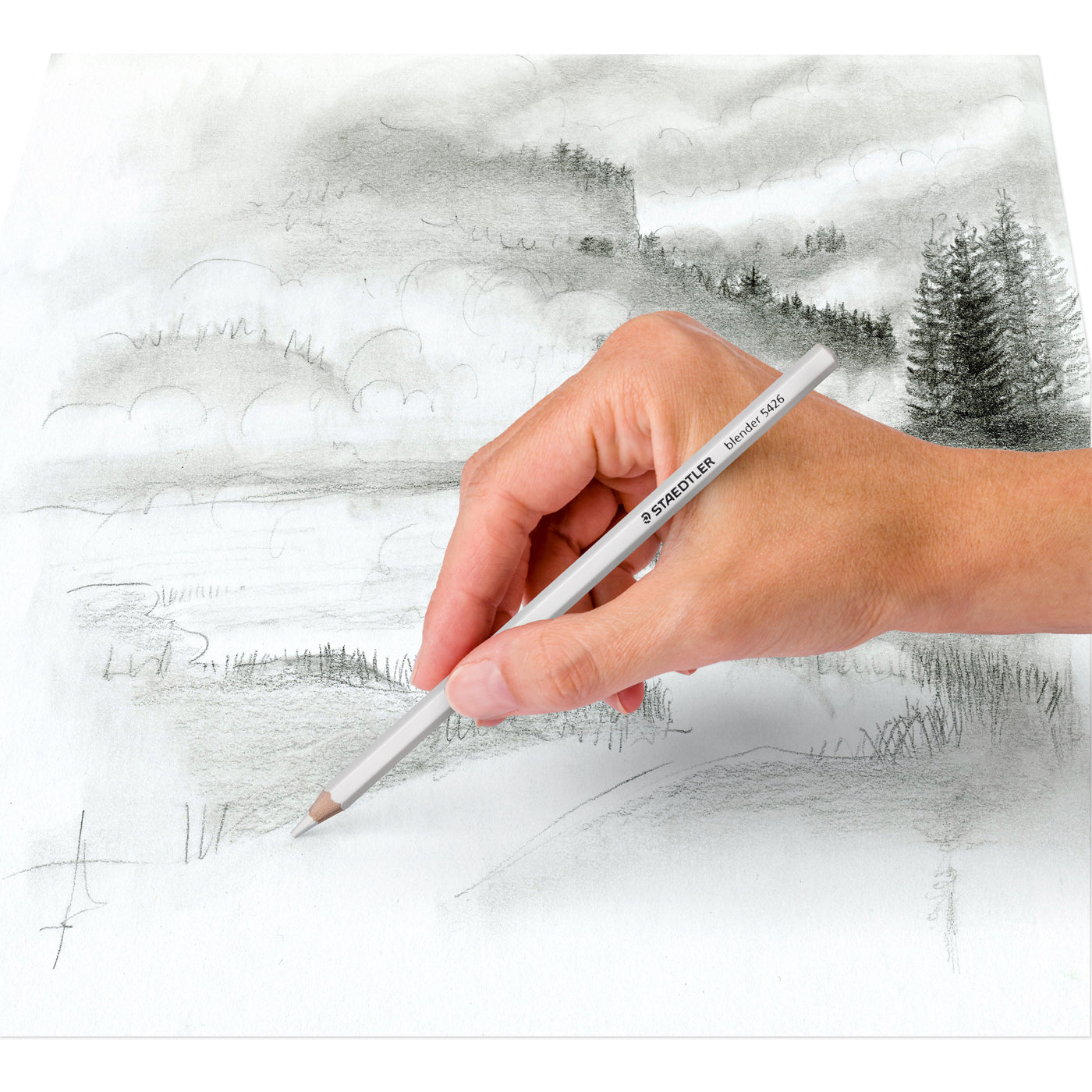 Staedtler Blender Pencil Wax Based 5426 Card of 1
