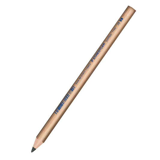 Staedtler Triangular Jumbo Pencil Natural Wood 2B
