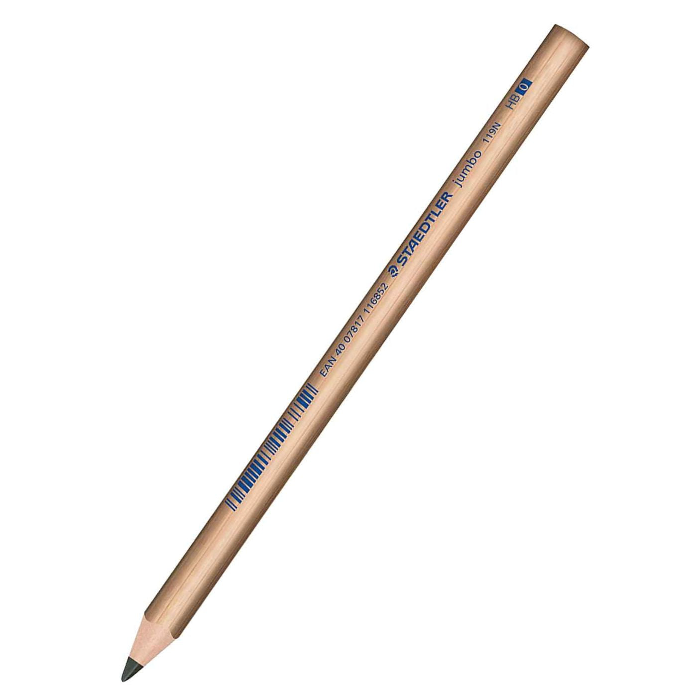 Staedtler Triangular Jumbo Pencil Natural Wood HB