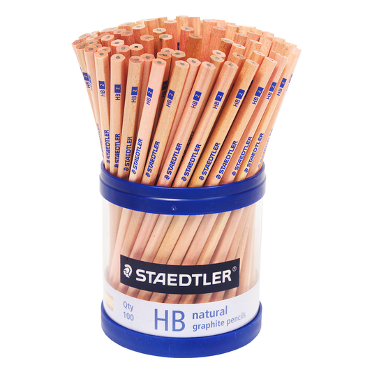 Staedtler Natural Graphite Pencil Hexagonal HB Class Pack of 72
