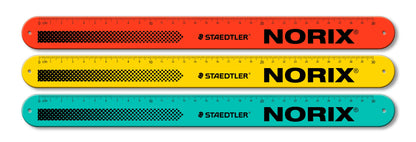 Staedtler 565 30 NORIX Snap Ruler 30cm Assorted Colours