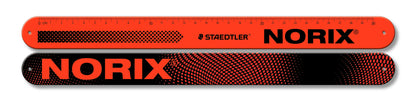 Staedtler 565 30 NORIX Snap Ruler 30cm Scarlet Red