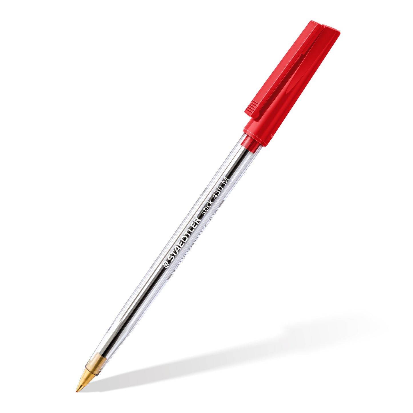 Staedtler Ballpoint Pen Medium Stick 430M Red