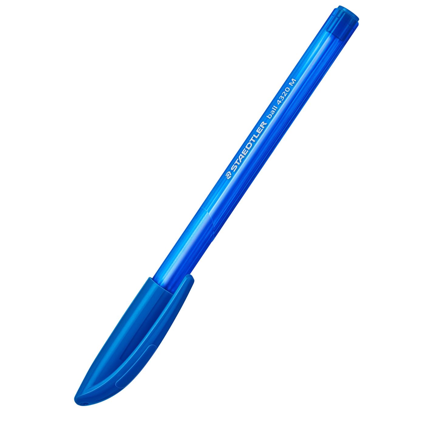 Staedtler Ballpoint Pen Triangular 4320 M-3 Capped Medium Blue