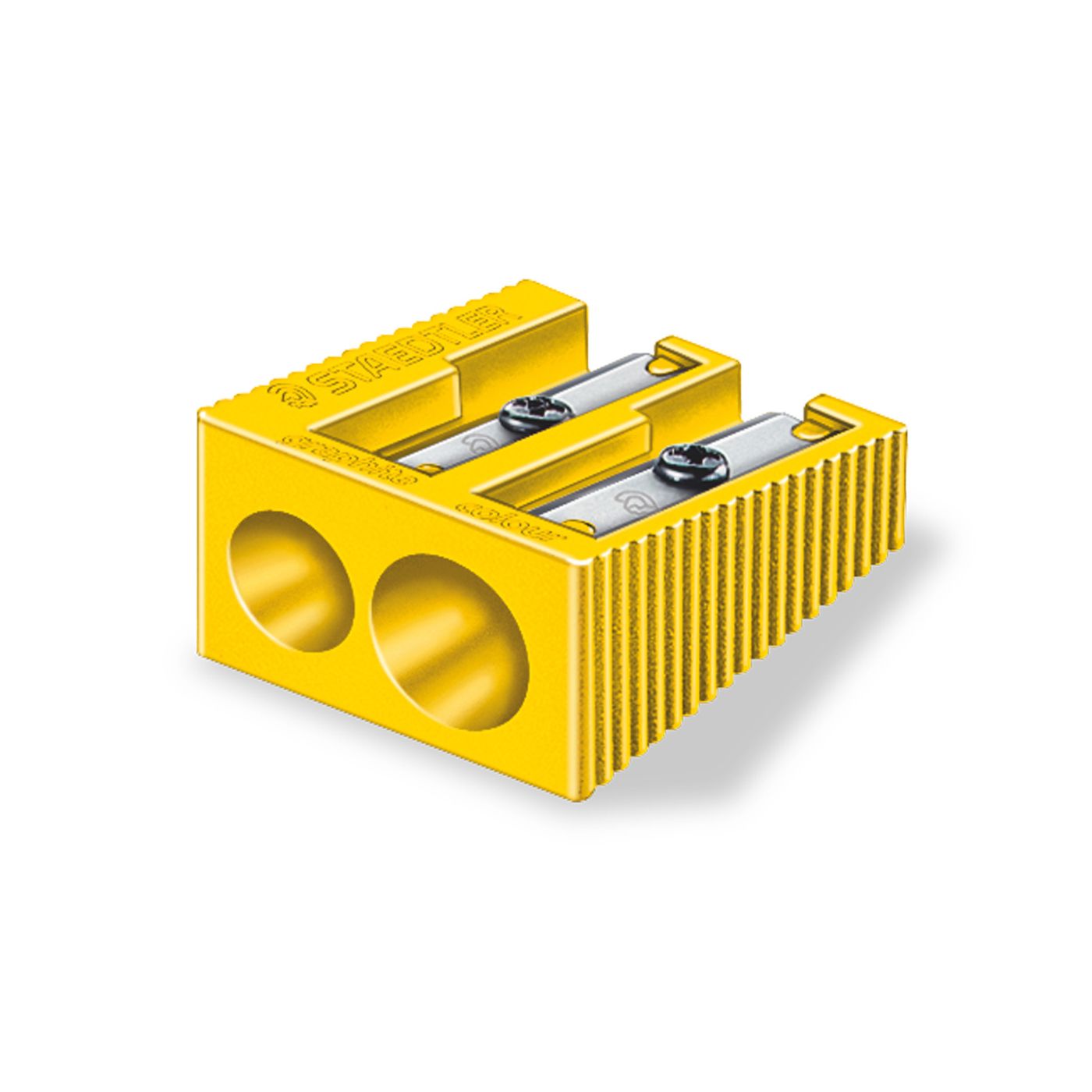 Staedtler Double Hole Pencil Sharpener 510 60 Plastic Yellow