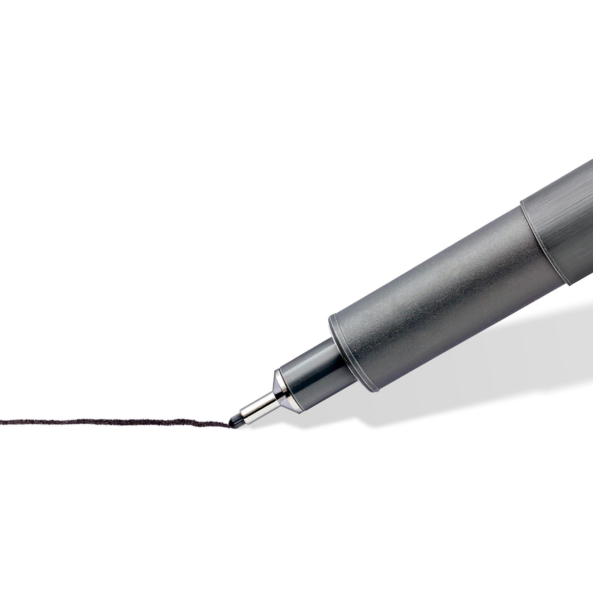 Staedtler Fineliner 308 SB6P Pigment Ink Pen Black Wallet of 6 [0.05mm, 0.1mm, 0.2mm, 0.3mm, 0.5mm, 0.8mm]