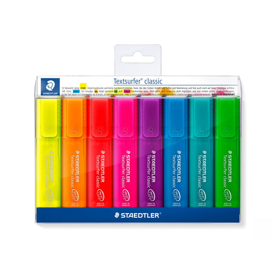 Staedtler Highlighter Textsurfer Classic Wallet of 8