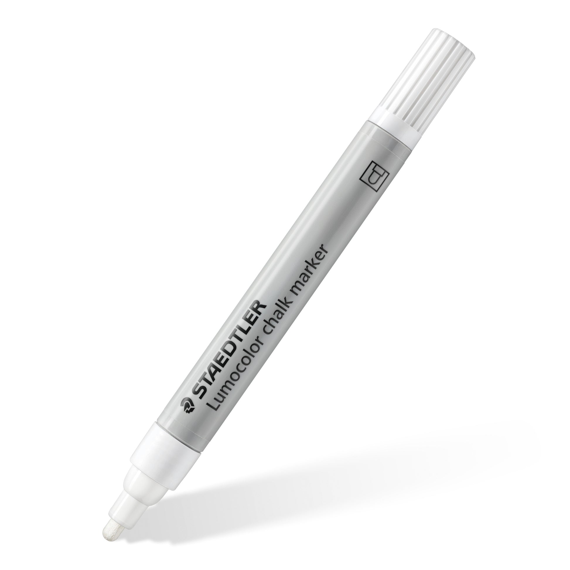 Staedtler Liquid Chalk Marker Pen Lumocolor® 344 Bullet Tip 2.4mm White