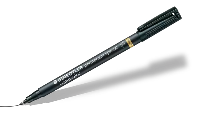 Staedtler Lumocolor Special Permanent Pen 319 F-9 Fine 0.6mm Black