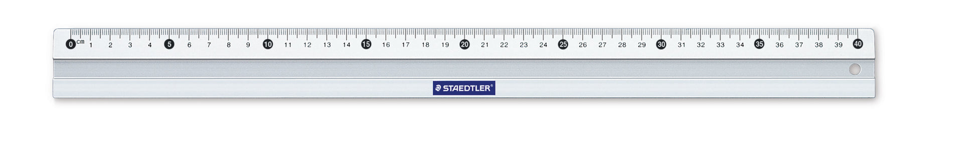 Staedtler Mars Aluminum Ruler 563 40 with Inking Edge 40cm – School ...