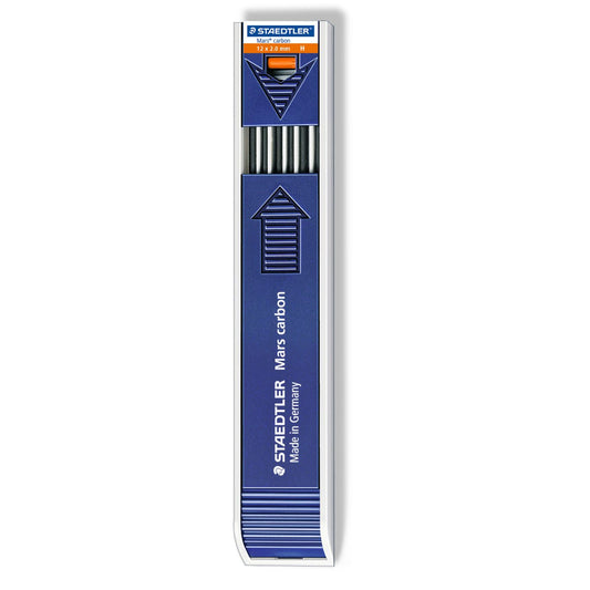 Staedtler Mars Carbon Leads 200-H 2mm Tube of 12 Degree H