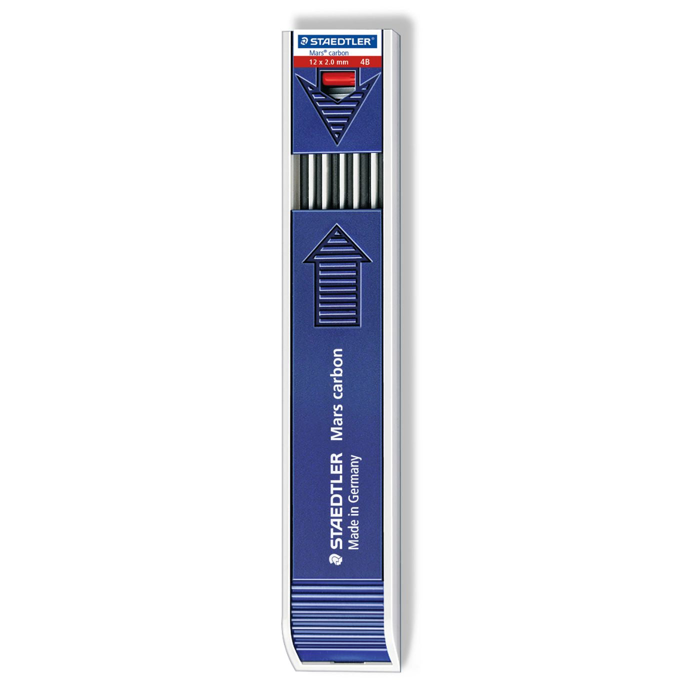 Staedtler Mars Carbon Leads 2mm Tube of 12 Degree 4B