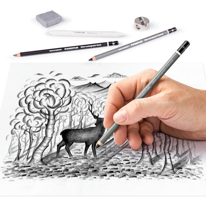 Staedtler Charcoal Pencil Mars Lumograph 