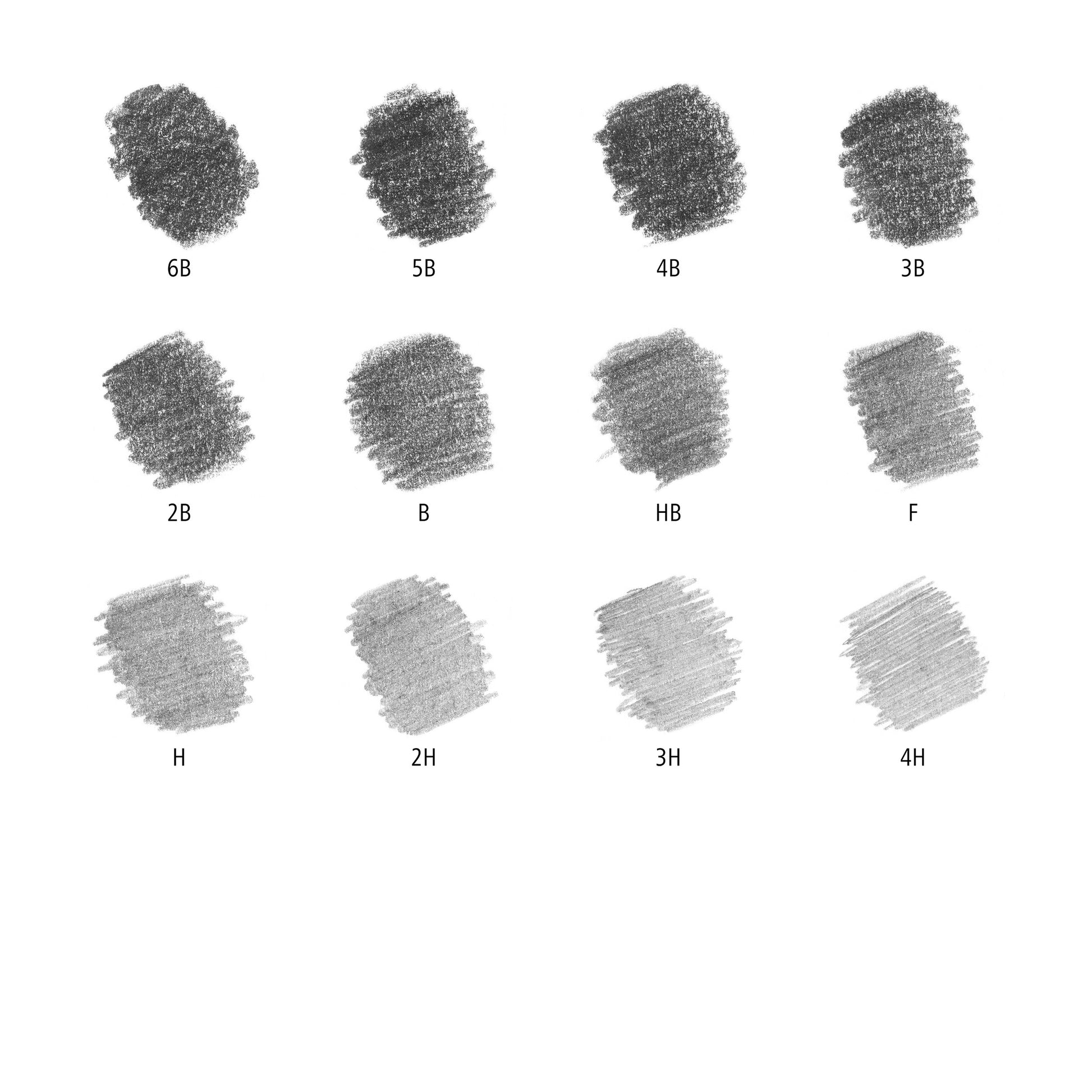 Staedtler Mars® Lumograph® Graphite Pencils 100 G12 Tin of 12 Degrees [6B - 4H]