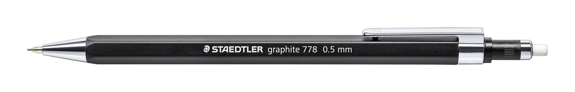 Staedtler Mechanical Pencil 778 05-9 Graphite Black Barrel 0.5mm