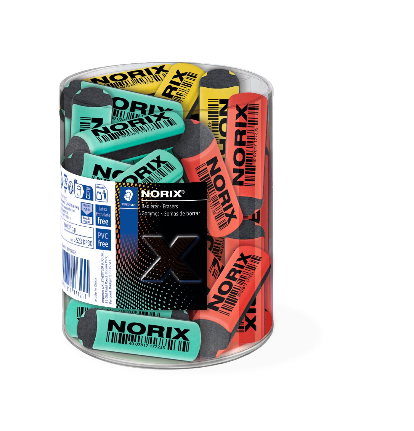 Staedtler NORIX Eraser 523 KP30