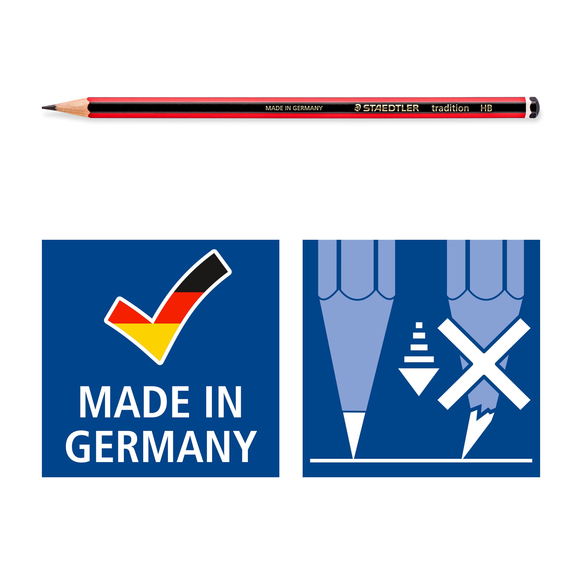 Staedtler Tradition HB Graphite Pencils Class Pack of 144