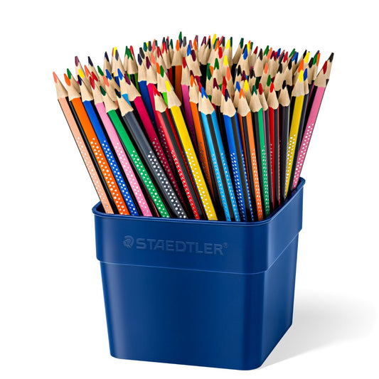 Staedtler Triangular Coloured Pencils Noris® 187 T144 Class Pack of 144