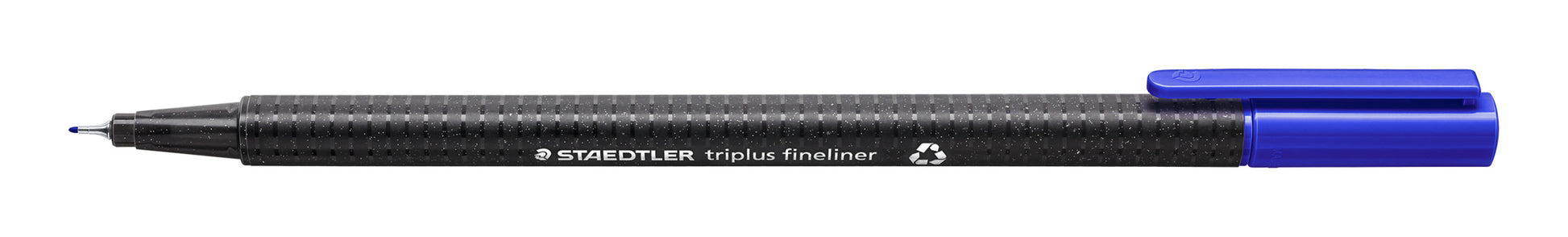Staedtler Triplus Fineliner Note Blue Ink Triangular 0.3mm Pack of 4