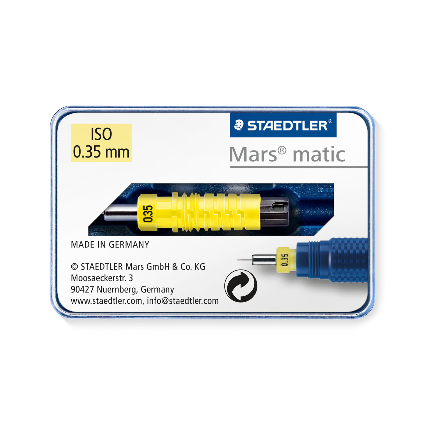 Staedtler Mars Matic 750 M035 Spare Drafting Pen Point 0.35mm