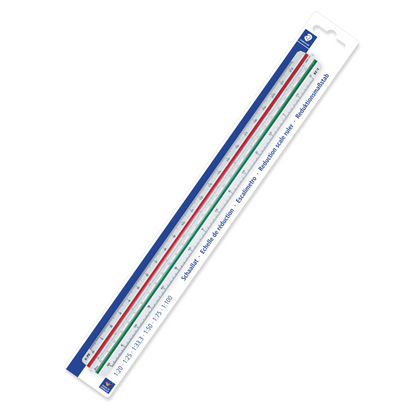 Staedtler Mars Triangular Reduction Scale Rule 561 98-2BK 300mm