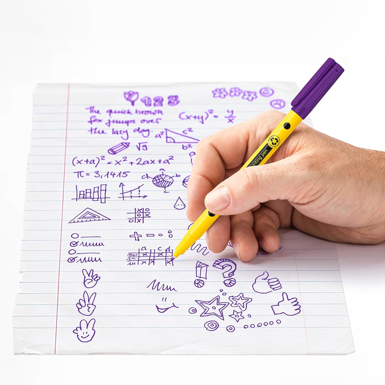 Staedtler Noris® Writing Pen 307-6 Fineliner 0.6mm Violet