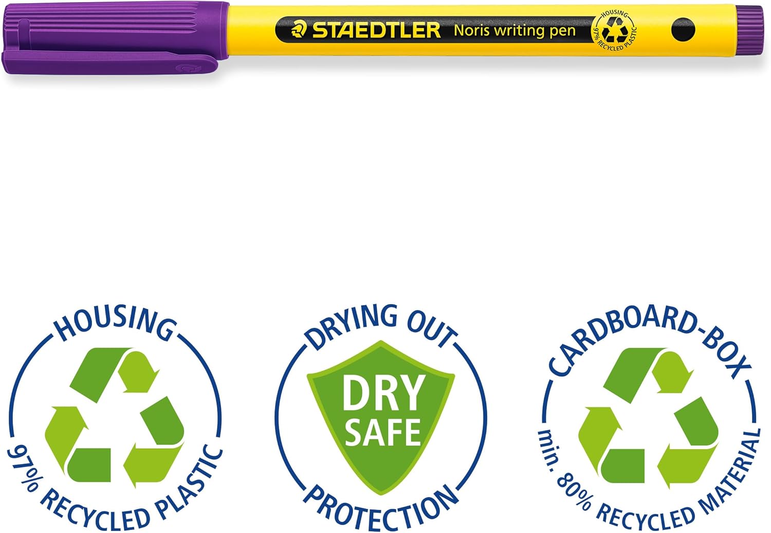 Staedtler Noris® Writing Pen 307-6 Fineliner 0.6mm Violet