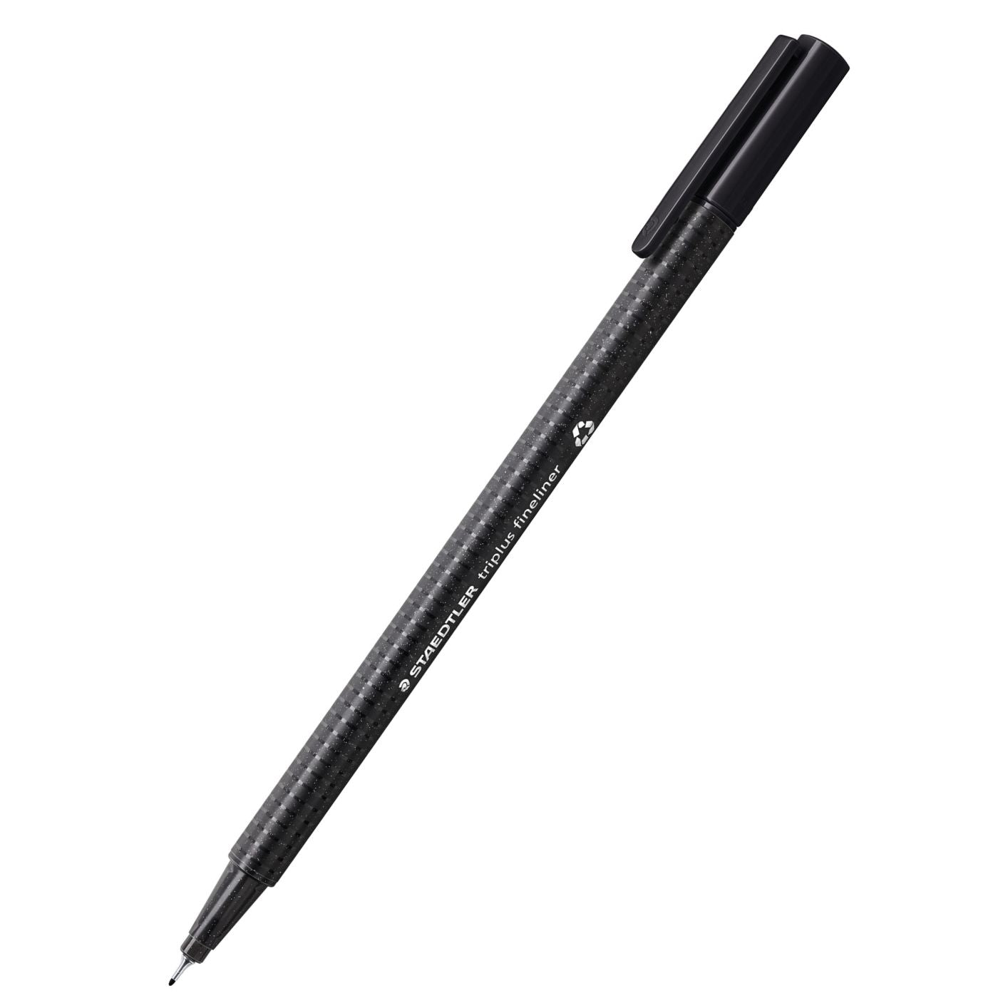 Staedtler Triplus Fineliner Note Black Ink Triangular 0.3mm Pack of 4