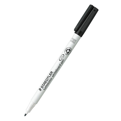 Staedtler Whiteboard Dry-Wipe Pen Lumocolor 301-9 Medium Tip 1mm Black