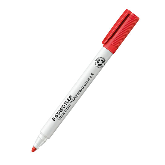 Staedtler Whiteboard Marker Compact Lumocolor 341-2 Fine Tip Red