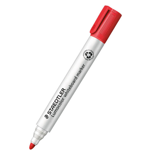 Staedtler Whiteboard Marker Lumocolor 351-2 Bullet Tip Red