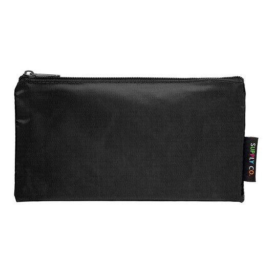 Supply Co Pencil Case Flat 21x11cm Black