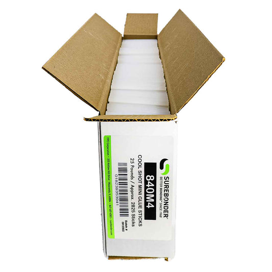 Surebonder Cool Shot Super Low Temp Mini Glue Sticks 4" 1kg