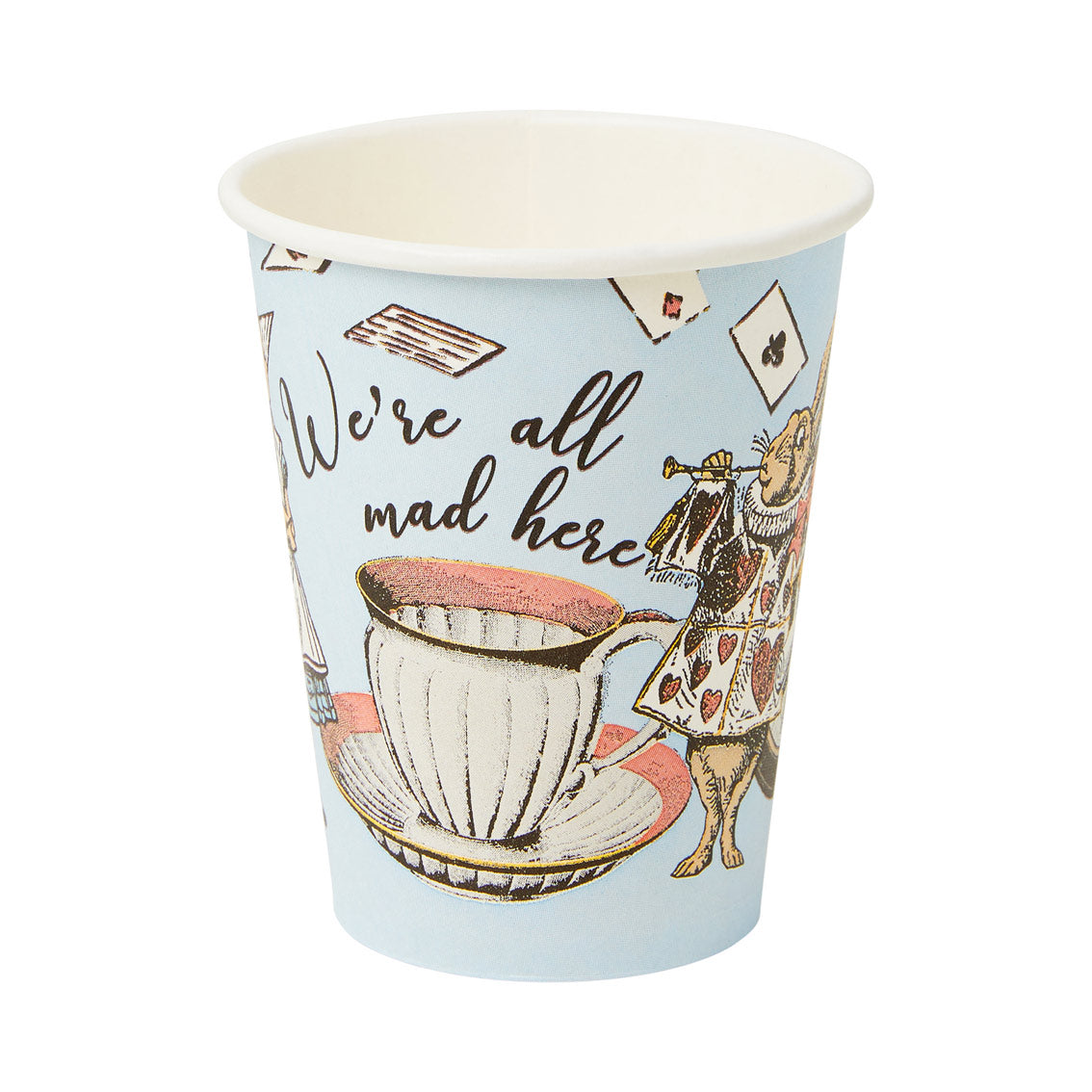 Talking Tables Truly Alice Paper Cups Pack of 8