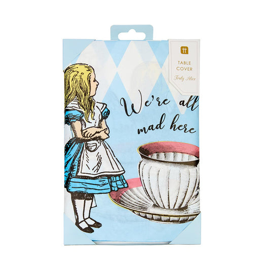 Talking Tables Truly Alice Table Cover 120cm x 180cm