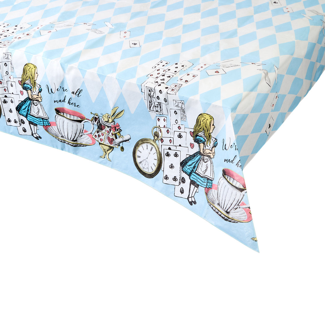 Talking Tables Truly Alice Table Cover 120cm x 180cm