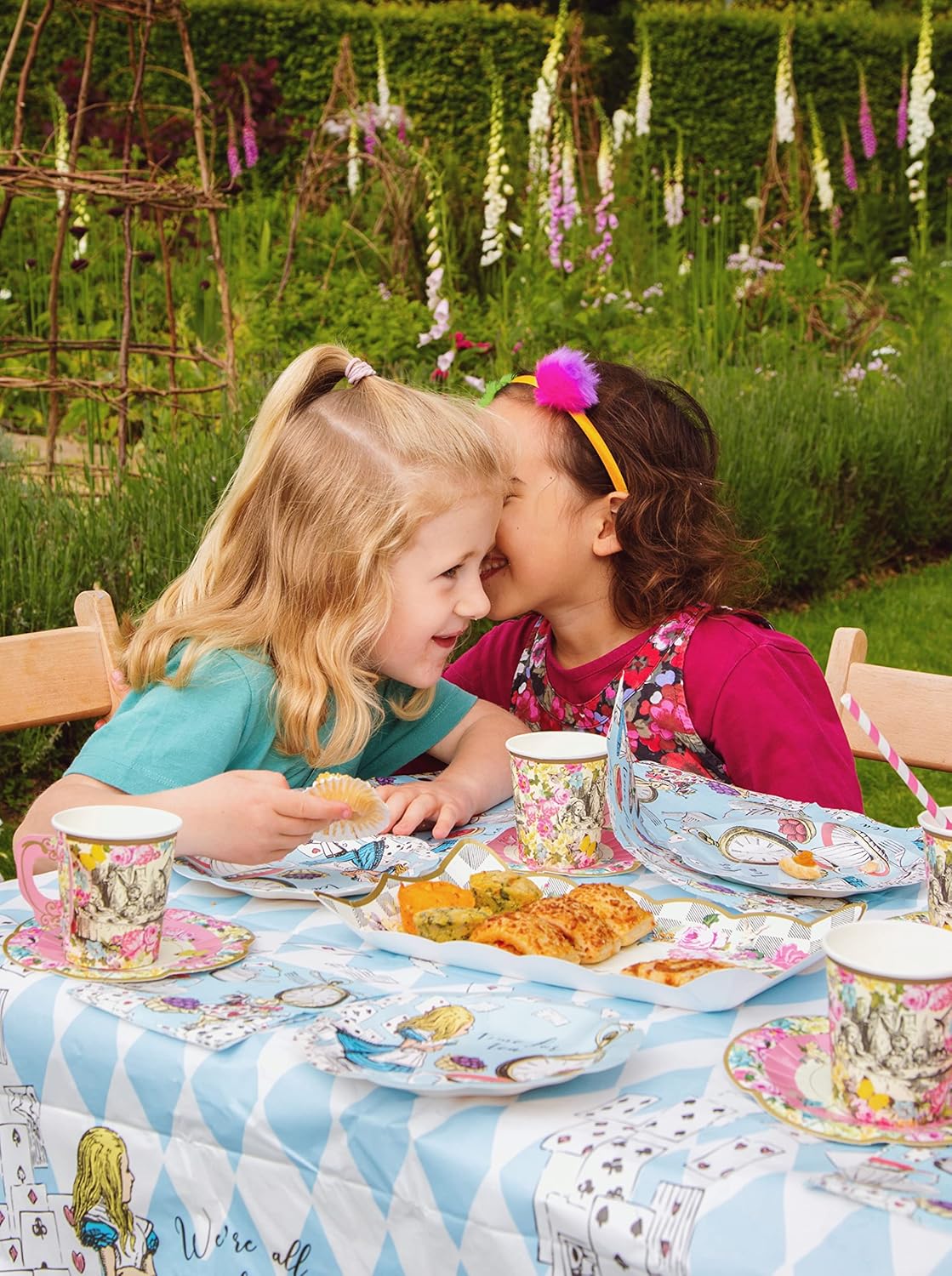 Talking Tables Truly Alice Table Cover 120cm x 180cm